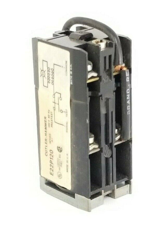 EATON CUTLER-HAMMER E22P120 PILOT LIGHT E22P120, SER. A1, 120V 60HZ