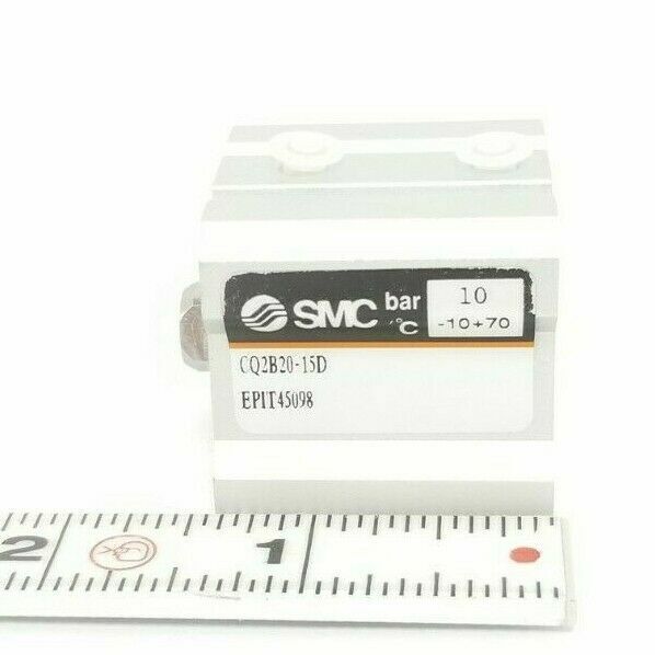 NEW SMC CQ2B20-15D COMPACT CYLINDER CQ2B2015D, 10 BAR