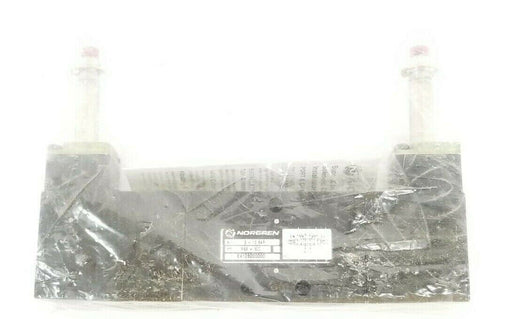 NEW NORGREN X4128200000 DOUBLE SOLENOID VALVE 3-10 BAR, W/O 4098350