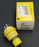 NIB DANIEL WOODHEAD 26W47 PLUG-WATERTITE TURNEX YELLOW