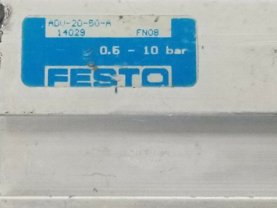 FESTO ELECTRIC ADV-20-50-A SHORT STROKE CYLINDER 0.5-10 bar FN08 ADV2050A