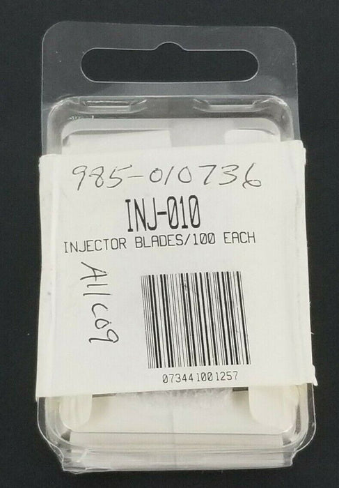 NEW PACIFIC HANDY CUTTER INJ-010 INJECTOR BLADES (QTY: 100) INJ010