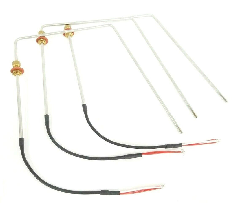 LOT OF 3 NEW IN BAG HAWCO PT100 PUMP ZONE PROBES 3/16 DIA. S/S TUBE W/ BULKHEAD