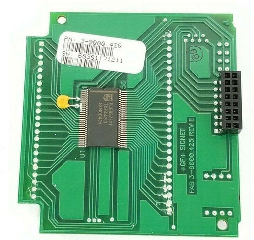 GF SIGNET 3-9000.420 DISPLAY BOARD FOR FLOW CONTROLLER 3-9000.425 REV. E