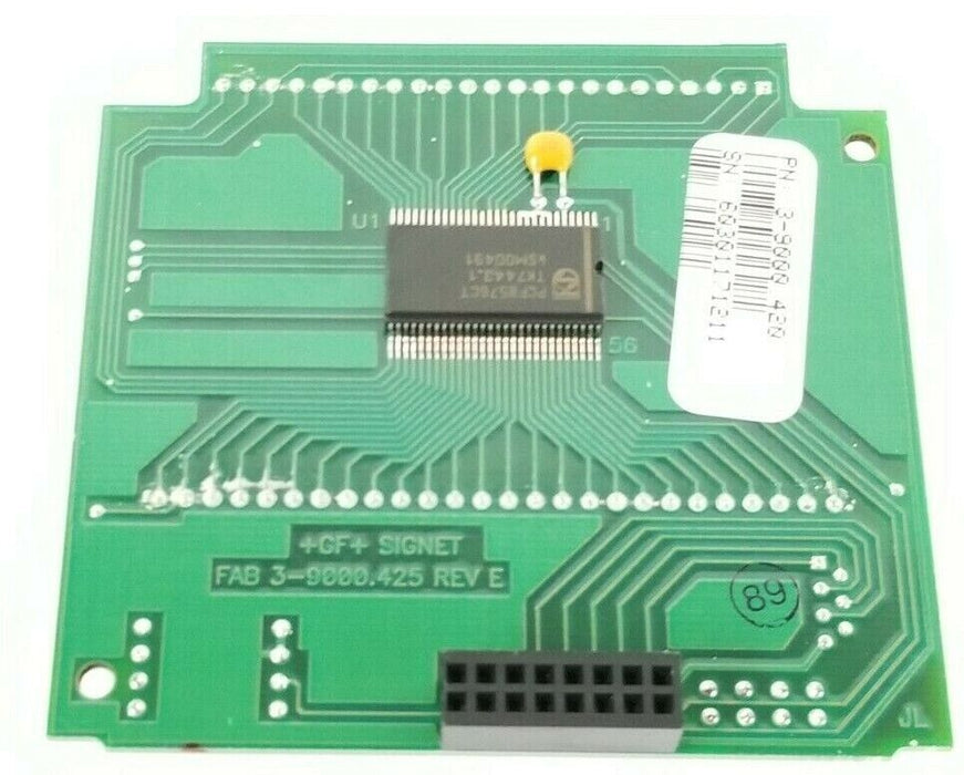 GF SIGNET 3-9000.420 DISPLAY BOARD FOR FLOW CONTROLLER 3-9000.425 REV. E