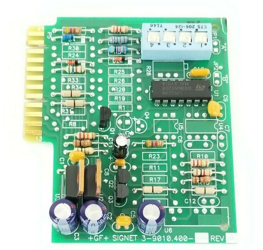 GF SIGNET 3-9010.400-1 FREQUENCY INPUT BOARD 3-9010.400 3-9010.405 REV. G