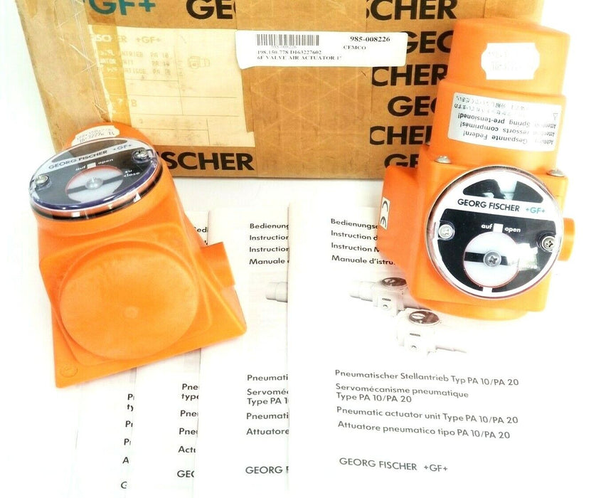 LOT OF 2 NIB GF SIGNET 198.150.778 ACTUATED VALVES 16-3227k 14 PA-10