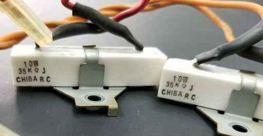 LOT OF 2 CHIBA RC RESISTORS 10W 35K