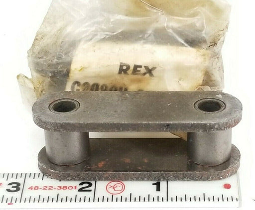 LOT OF 11 NEW REX LINK-BELT C2020H CHAIN ROLLER LINKS