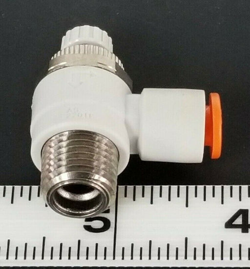 NEW SMC NAS2201F-N02-07 FLOW CONTROL VALVE, 1/4" NPT, AS-2201F, NAS2201FN0207