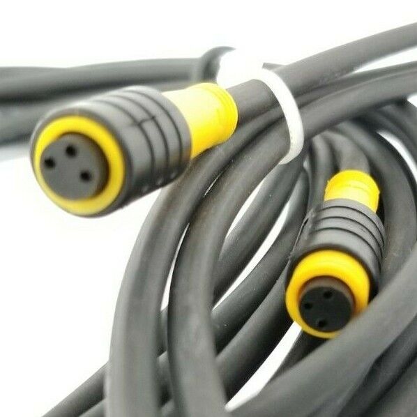 LOT OF 2 TURCK U0067 PKG 3Z-6/S90 PICOFAST MOLDED CORDSETS PKG3Z6S90