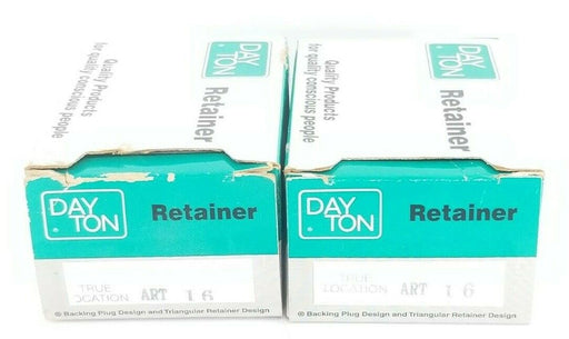LOT OF 2 NIB DAYTON TRUE LOCATION ART 16 RETAINERS ART16