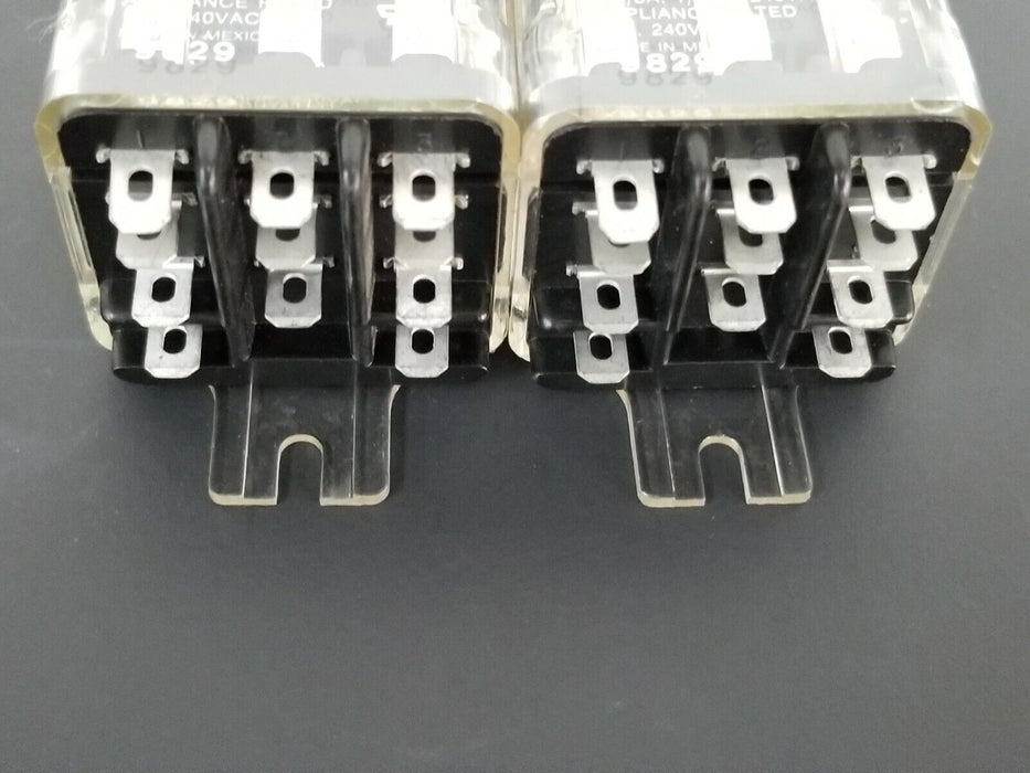 LOT OF 2 NEW POTTER & BRUMFIELD KUIP-14D55-24 RELAYS 10A, 250V