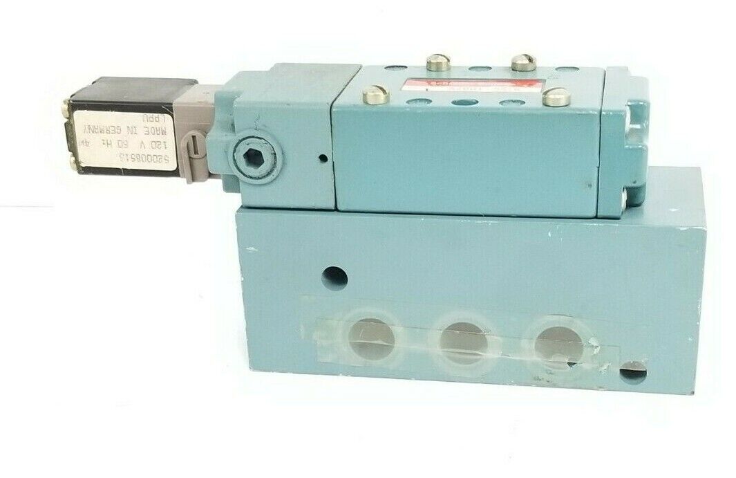 SCHRADER BELLOWS 52001-5515 SOLENOID VALVE 520008515 120V COIL 4W