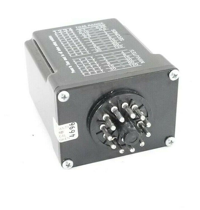 NIB MACROMATIC SS-61622 SOLID STATE TIME DELAY RELAY SS61622, 120 VAC/DC, 10 AMP