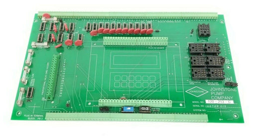 JOHNSTONE PUMP CO. 120-213-C CONTROL BOARD W/O RELAYS A073B 120213C