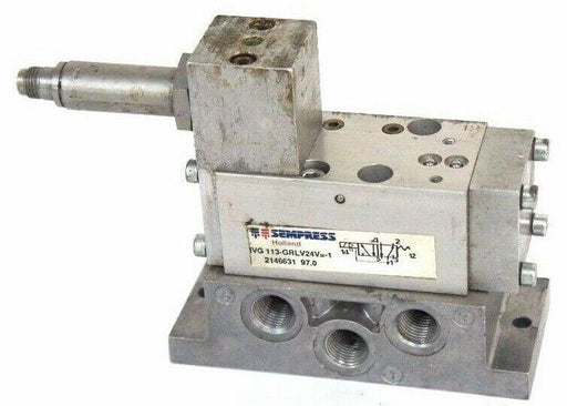 SEMPRESS IVG 113-GRLV24V PNEUMATIC PILOT VALVE 24V, 2146631 IVG113GRLV