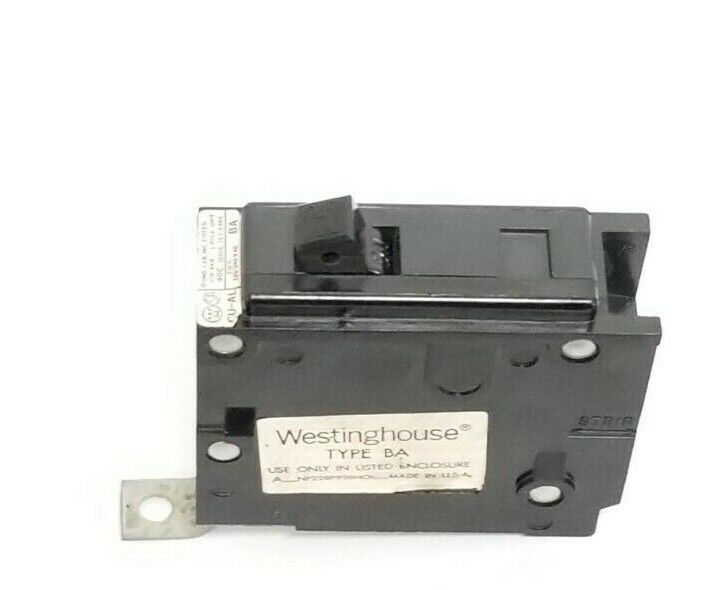 Westinghouse QP1020 1 Pole 20 Amp Plug In 120v Older Style Breaker Quicklag - Foto 5