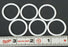LOT OF 6 NEW ARO INGERSOLL RAND Y328-119 O-RINGS Y328119