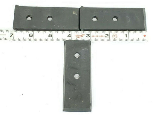 LOT OF 3 NEW OKUMA H1023-0025-18 WIPERS LU45 LOWER CLOSS-SLIDE (BACK PLATE RIGHT