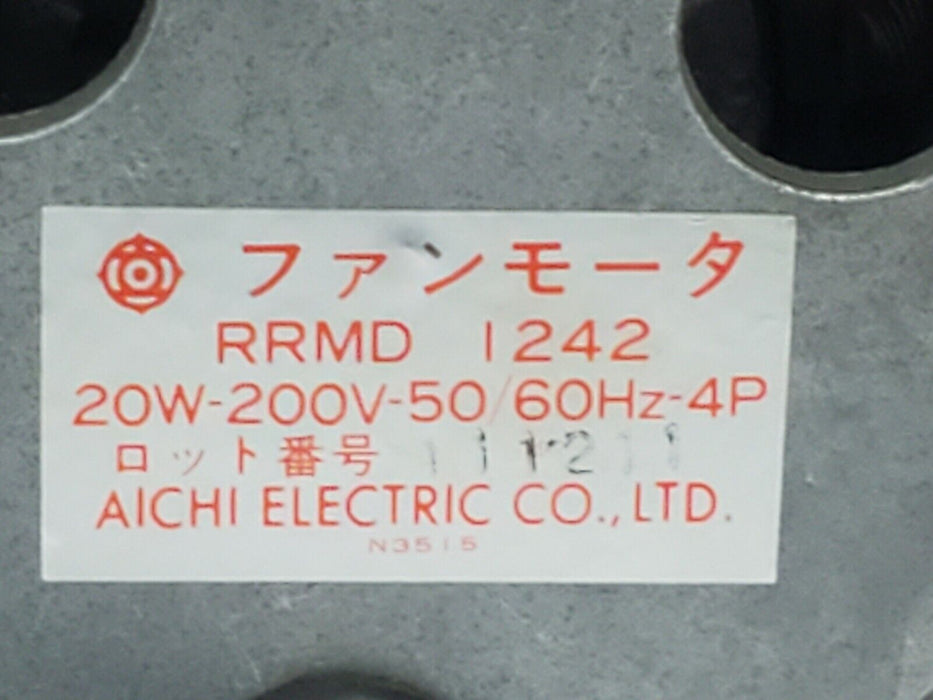 NEW AICHI ELECTRIC CO. RRMD-1242 MOTOR 20W-200V-50/60HZ-4P 111211 RRMD 1242