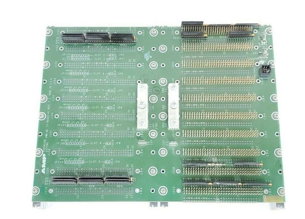 ADEPT / AMP 15340-00010 REV. A BACKPLANE BOARD 13-413427-01 REV. F