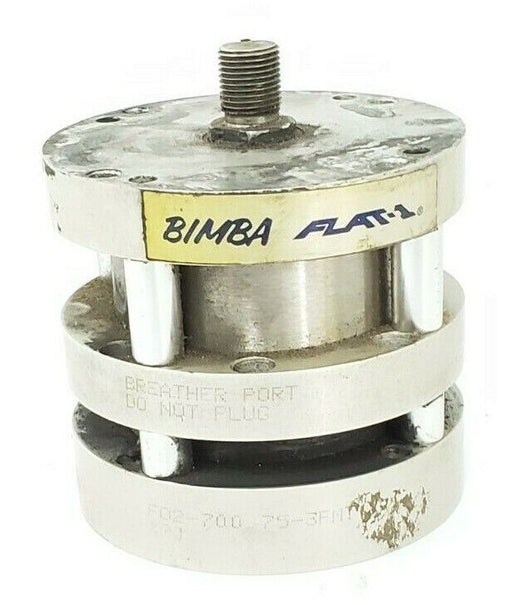 BIMBA F02-700 75-3FMT FLAT-1 PNEUMATIC CYLINDER 1/2'' IN. THREAD