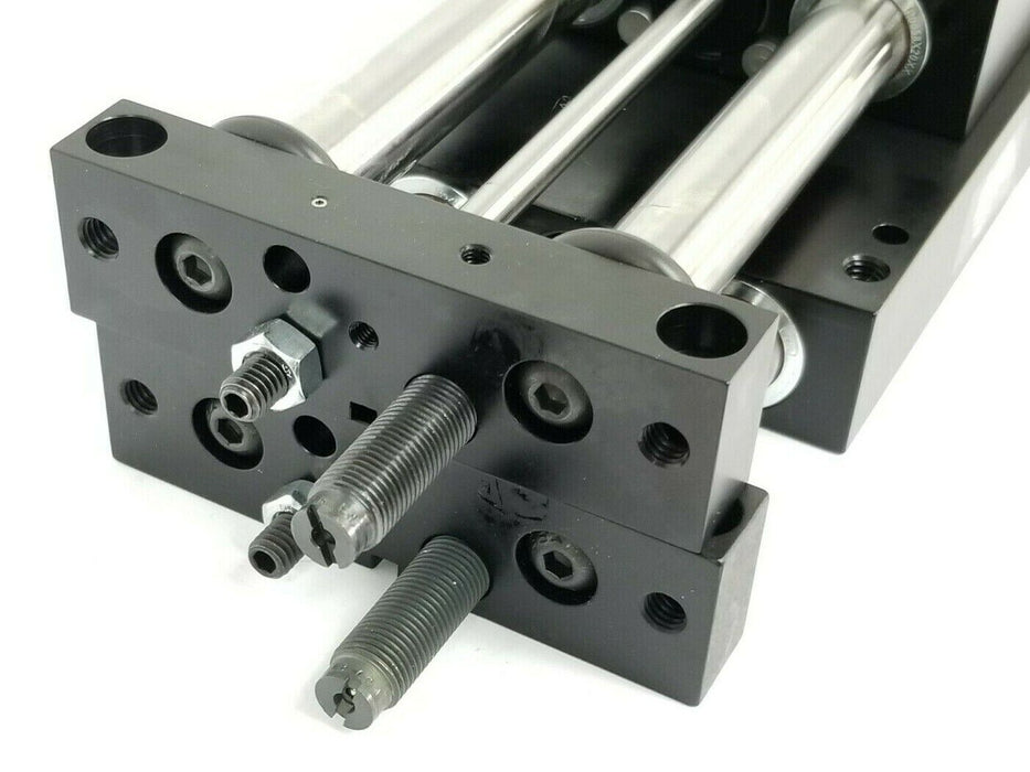 LOT OF 2 NEW AGI MFG. AGS-5 LINEAR SLIDE AIR CYLINDERS AGS5