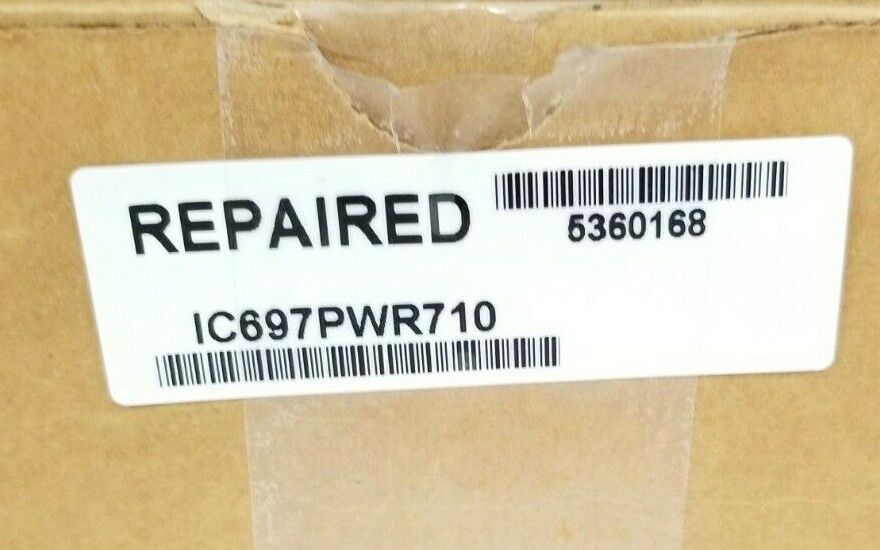 REPAIRED GE FANUC IC697PWR710B PROGRAMMABLE CONTROLLER IC697PWR710