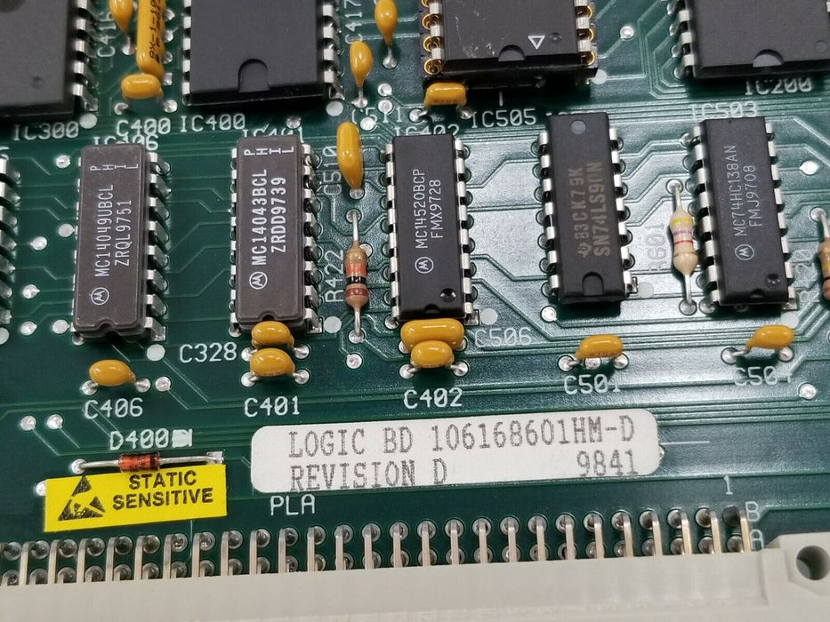 BOSTON FINCOR 106168601HM-D LOGIC CONTROL BOARD REV. D 106168601HM