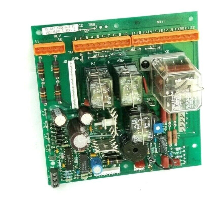 BOSTON FINCOR 105335101-L RELAY / INTERFACE KL BOARD REV. L 105335101