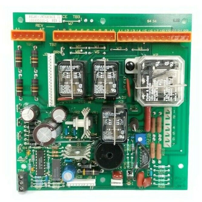 BOSTON FINCOR 105335101-L RELAY / INTERFACE IL BOARD REV. L 105335101
