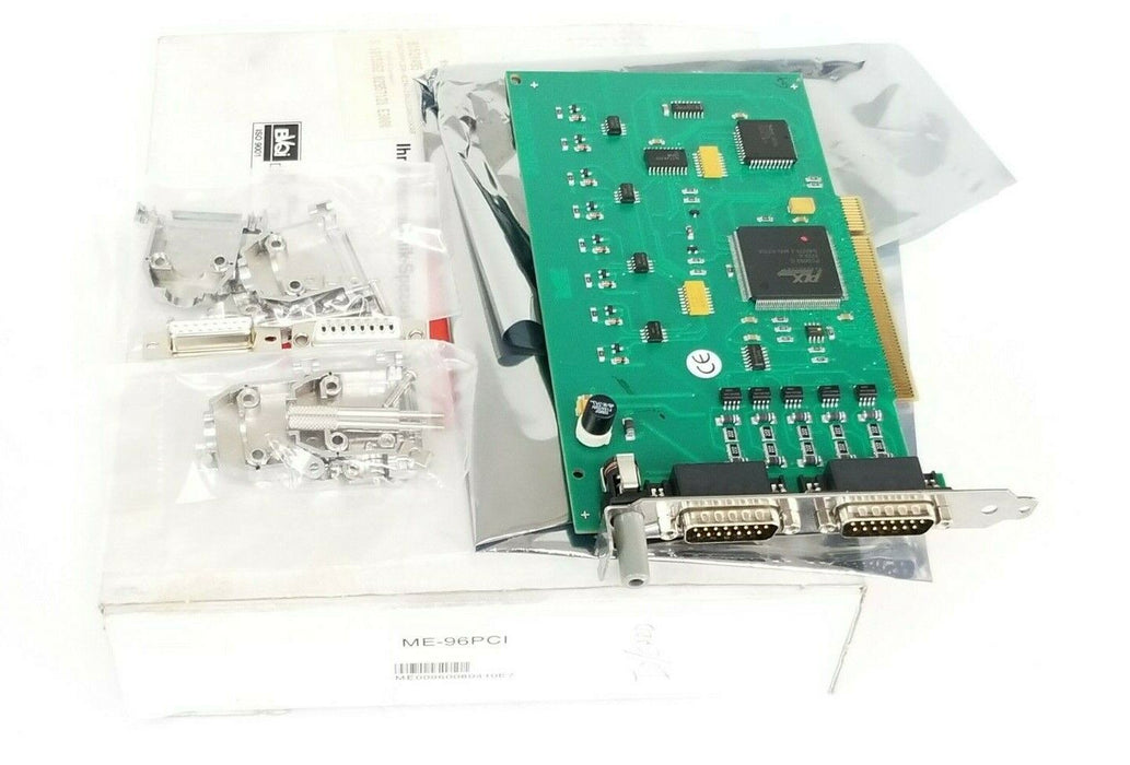 NIB MEILHAUS ELECTRONICS ME-96PCI REV: 1.3 DIGITAL PC BOARD 8 IN/8 OUT ME96PCI