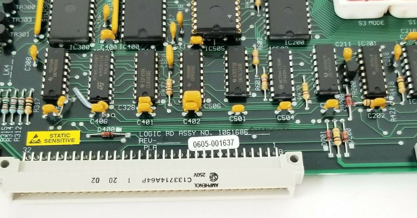 BOSTON FINCOR 106168601HM-F LOGIC BOARD REV: F 1061687-C 106168601HM