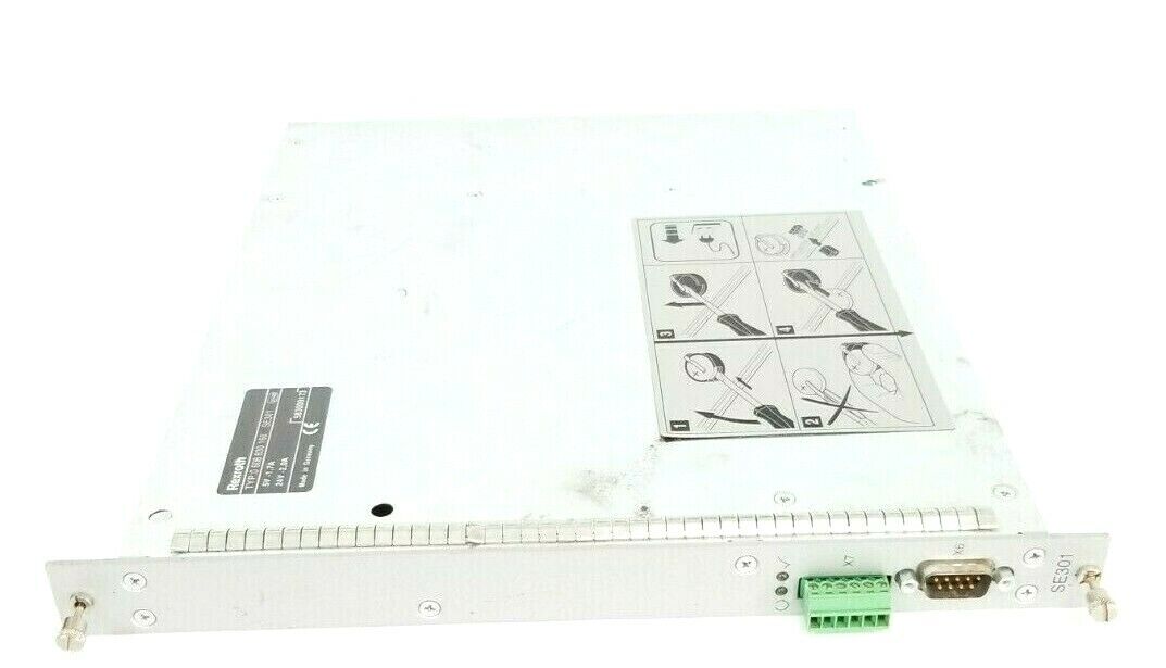 BOSCH / REXROTH TYPE: 0 608 830 160 TIGHTENING CONTROLLER SE301 5V-1.7A 24V-2.0A