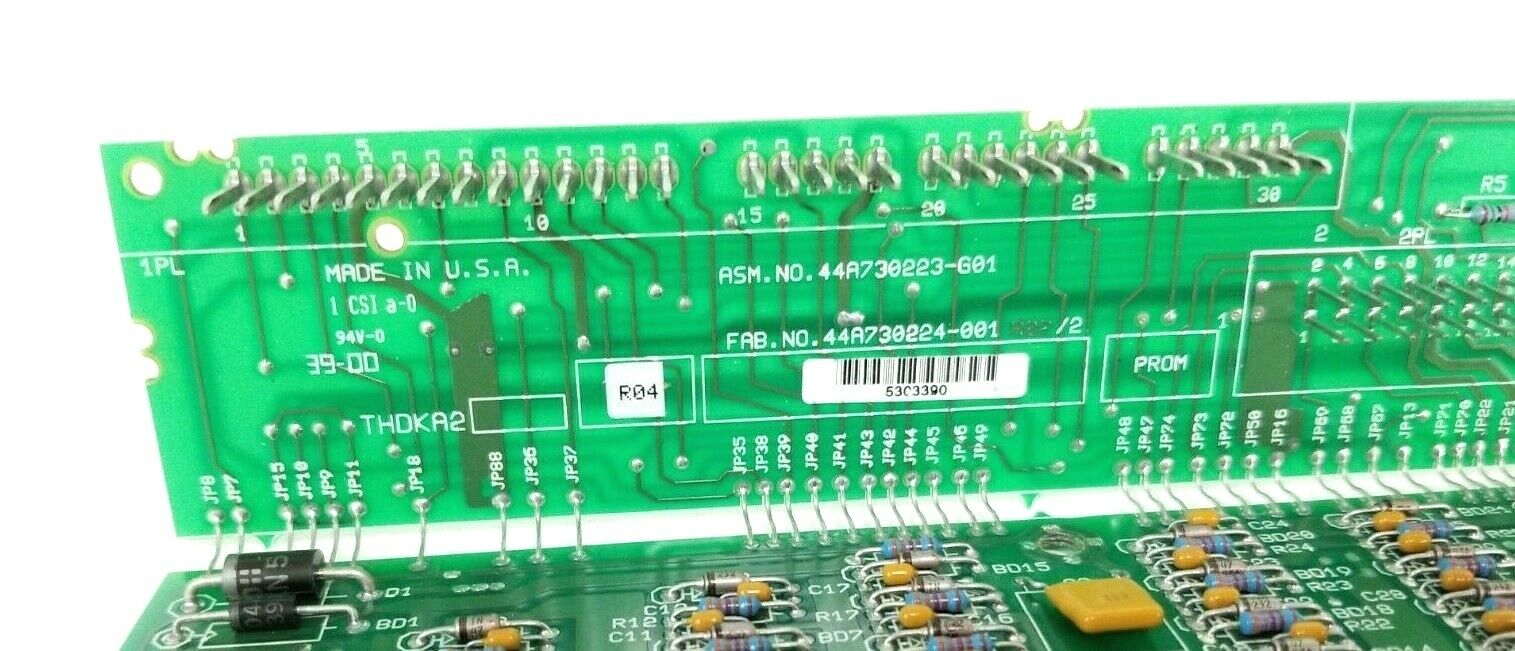 GE FANUC 44A730223-G01 GENIUS BOARD THDKA2 44A730224-001R02/2