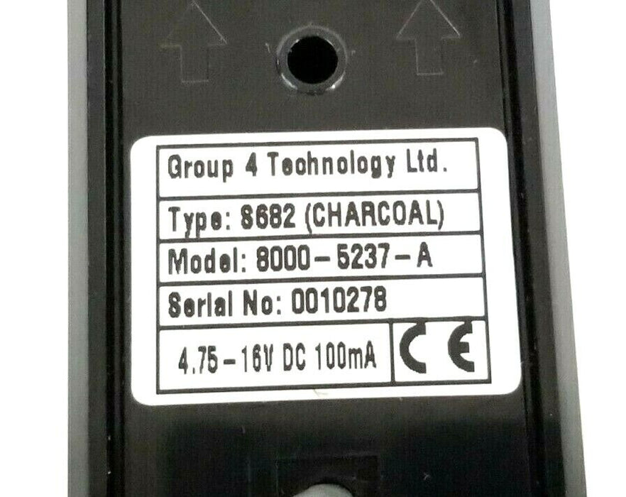 NEW GROUP 4 TECHNOLOGY LTD. TYPE: S682 (CHARCOAL) MODEL: 8000-5237-A 7000-5094