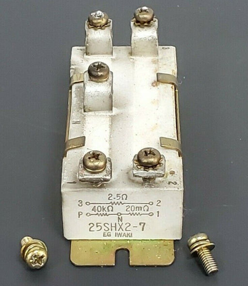 IWAKI 25SHX2-7 RESISTOR 40K OHM, 20OHM, 2-5OHM