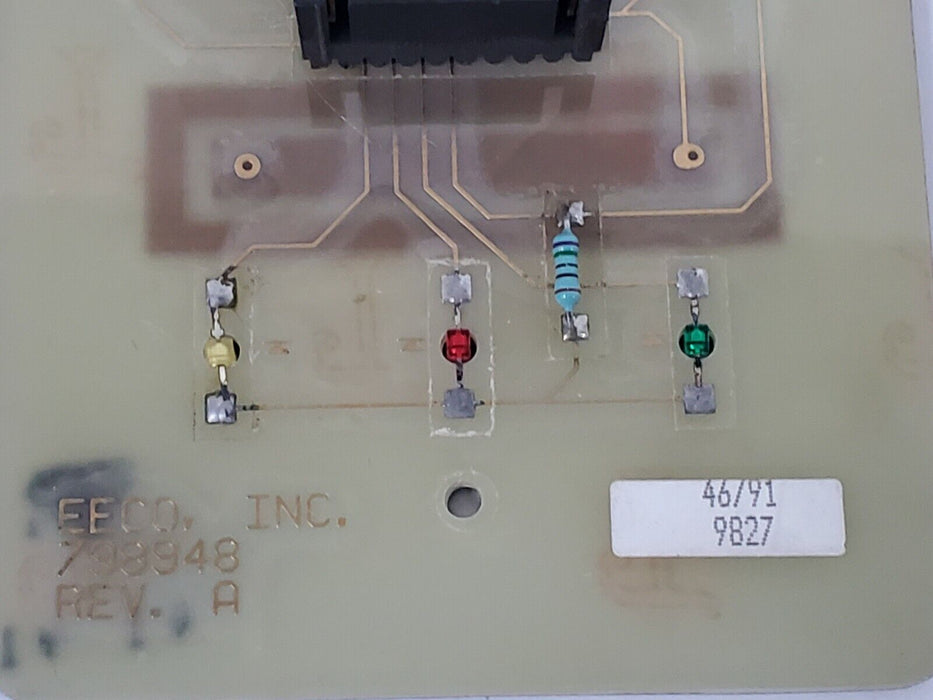 CROWN CONTROLS KEYPAD EECO INC. 798948 REV. A