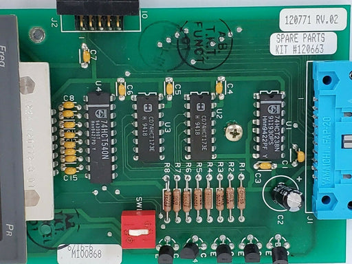 ALLEN BRADLEY 120771 REV. 02 DRIVE INTERFACE BOARD 120663 W/ 135508-7 CABLE