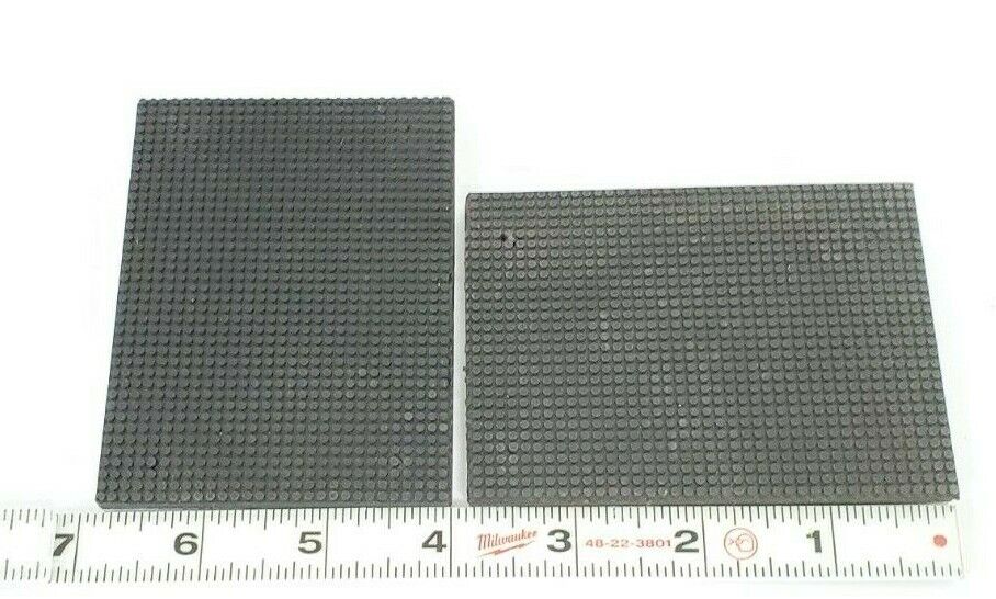 LOT OF 2 NEW REIS GMBH AND CO KG 5179990 RUBBER JAWS X.5X72.5X97.5