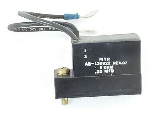 MTR AB-120922 REV.02 CAPACITOR AB120922, 5 OHM, .22 MFD