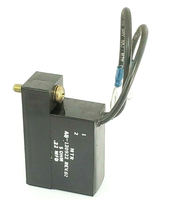 MTR AB-120922 REV.02 CAPACITOR AB120922, 5 OHM, .22 MFD