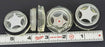 LOT OF 4 NEW KRONES 0902962469 SIGHT GLASS