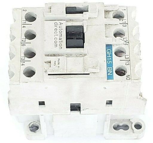 AUTOMATION DIRECT GH15BN CONTACTOR GH15 BN 110-120V 50HZ, 110-120V 60HZ