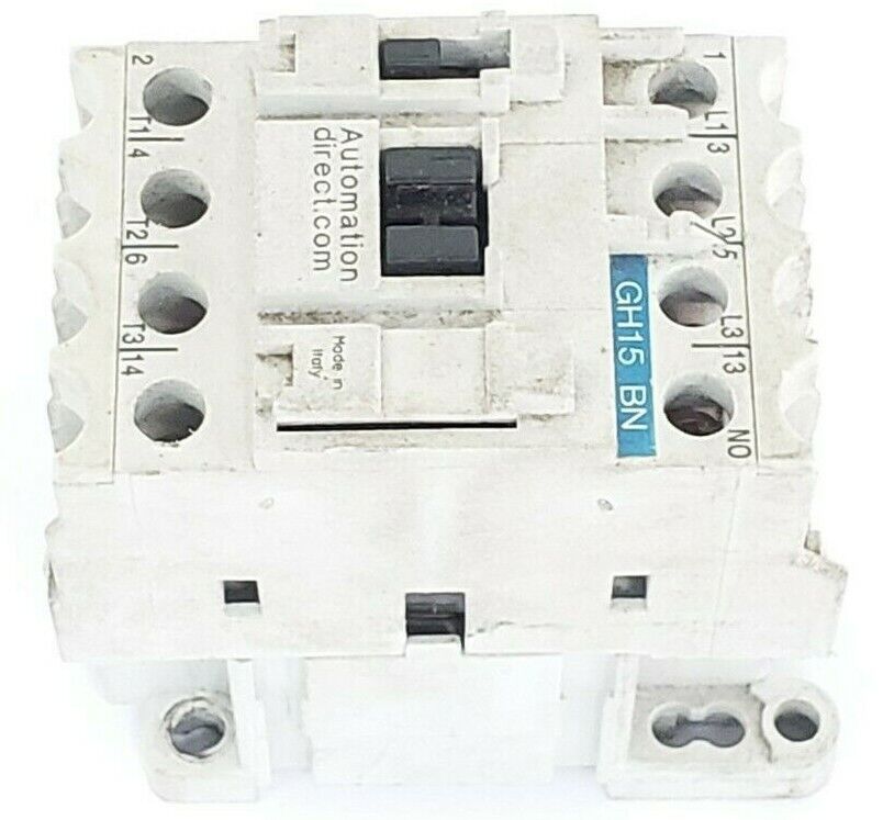 AUTOMATION DIRECT GH15BN CONTACTOR GH15 BN 110-120V 50HZ, 110-120V 60HZ