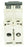 MERLIN GERIN MG24138 SUPPLEMENTARY PROTECTOR 480Y/277V 50A 2P, TYPE B, 24138