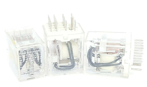 LOT OF 3 POTTER & BRUMFIELD KHU-17A11-120 RELAYS 120V 50/60HZ