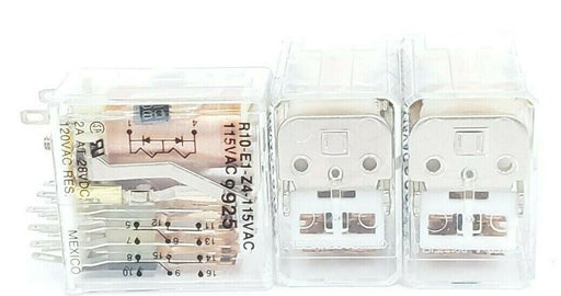 LOT OF 3 POTTER & BRUMFIELD R10-E1-Z4-115VAC RELAYS R10-E1-Z4 115VAC