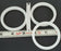 LOT OF 4 NEW AUTO CLAVE PP600041/PA3203810 TEFLON GASKETS DN50